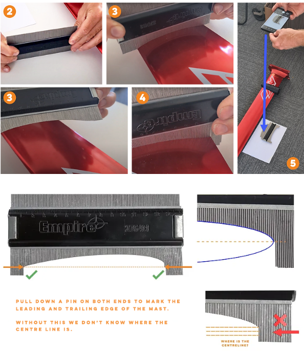 foil drive mesurer son mat